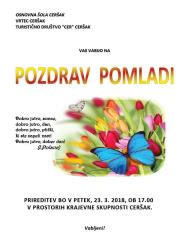 POZDRAV POMLADI 2018